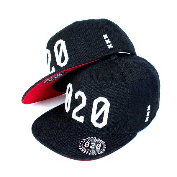 020 CAP BLACK/WHITE