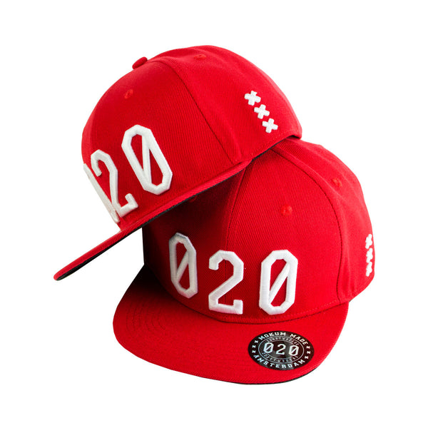 020 Cap RED/WHITE