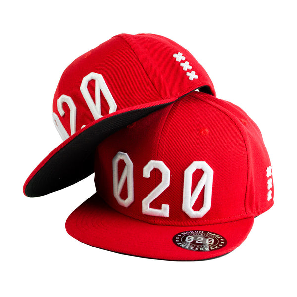 020 Cap RED/WHITE