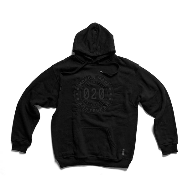 Premium hoodie Mokum Made - Black / Black