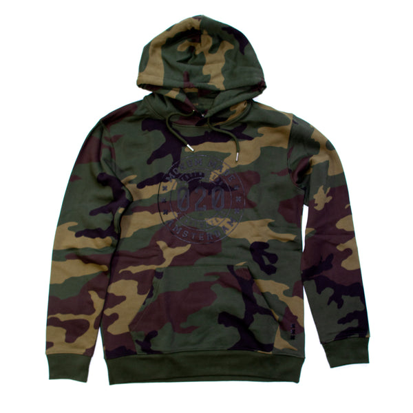 Premium hoodie Mokum Made - Camo / Black