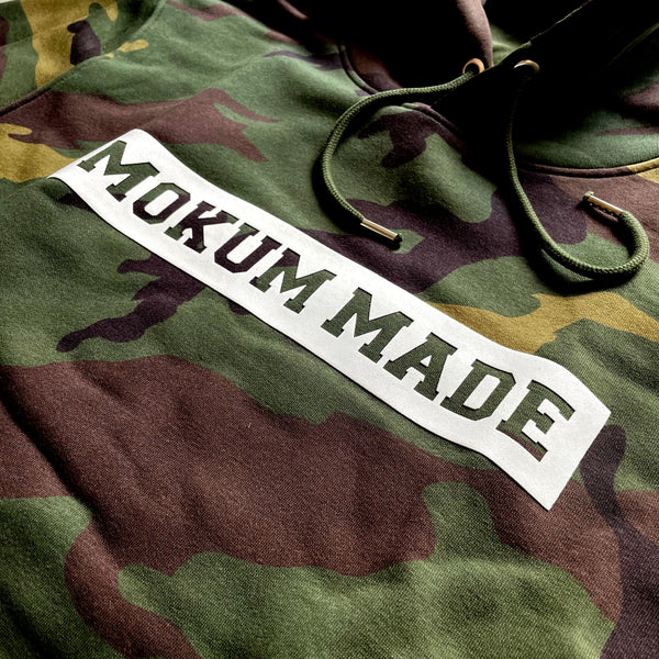 Hoodie Mokum Made - Camo / White