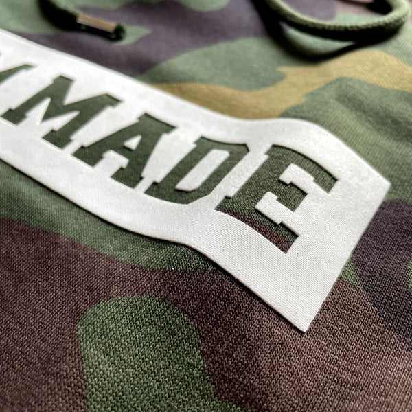 Hoodie Mokum Made - Camo / White