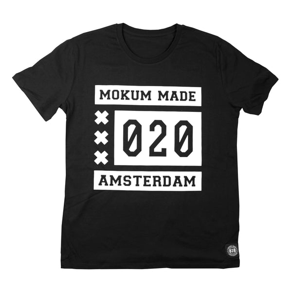 Mokum Made shirt - Black/White